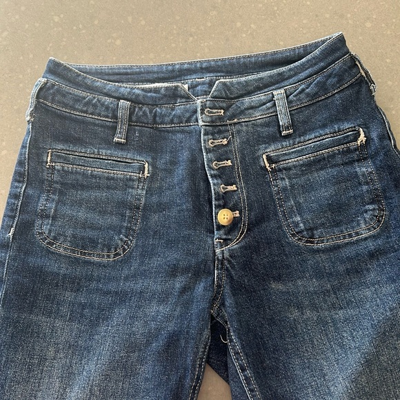 Anthropologie Pilcro and the letterpress High Rise Slim Jean Size 26 - Picture 3 of 10